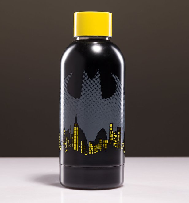 DC Comics Batman Gotham City Metal Water Bottle DC Comics Batman Gotham City Metal Water Bottle
