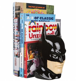 DC Comics Ceramic Batman Head Bookend DC Comics Ceramic Batman Head Bookend