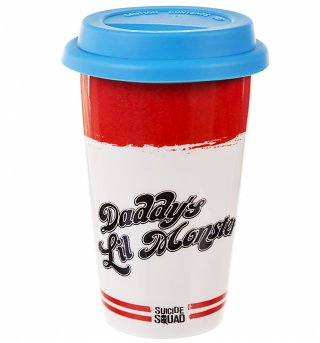 DC Comics Daddy's Lil Monster Travel Mug DC Comics Daddy's Lil Monster Travel Mug