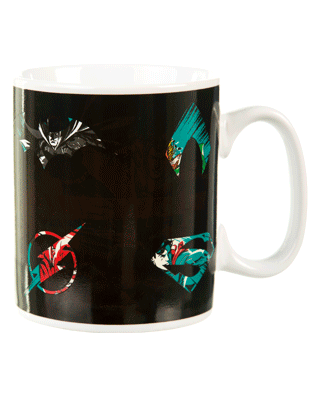 DC Comics Justice League Heat Changing Mug DC Comics Justice League Heat Changing Mug
