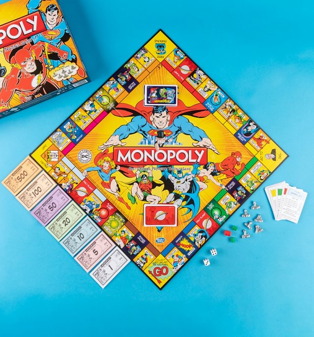 DC Comics Monopoly Game Set