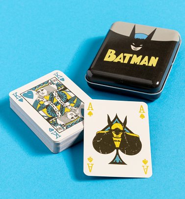 DC Comics Retro Batman Playing Cards in Tin