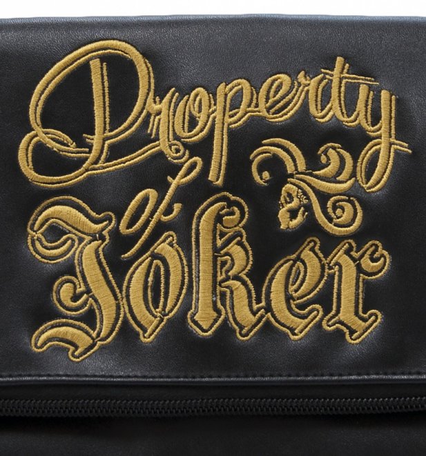 DC Comics Suicide Squad Harley Quinn Property Of The Joker PU Clutch Bag DC Comics Suicide Squad Harley Quinn Property Of The Joker PU Clutch Bag