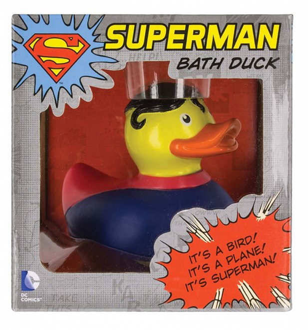 DC Comics Superman Bath Duck DC Comics Superman Bath Duck