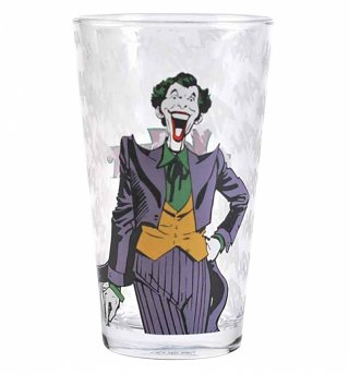 DC Comics The Joker Large Boxed Glass DC Comics The Joker Large Boxed Glass