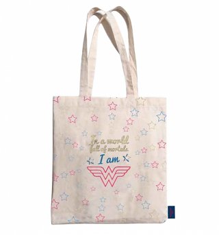 DC Comics Wonder Woman Quote Tote Bag DC Comics Wonder Woman Quote Tote Bag