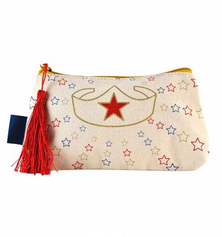 DC Comics Wonder Woman Stars Cosmetic Bag DC Comics Wonder Woman Stars Cosmetic Bag
