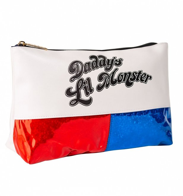Daddy's Lil Monster Suicide Squad Wash Bag Daddy's Lil Monster Suicide Squad Wash Bag