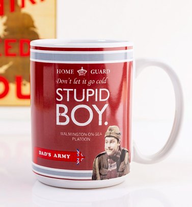 Dad's Army Stupid Boy Mug Dad's Army Stupid Boy Mug