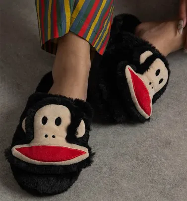 Daisy Street X Paul Frank 3D Julius Fluffy Slippers