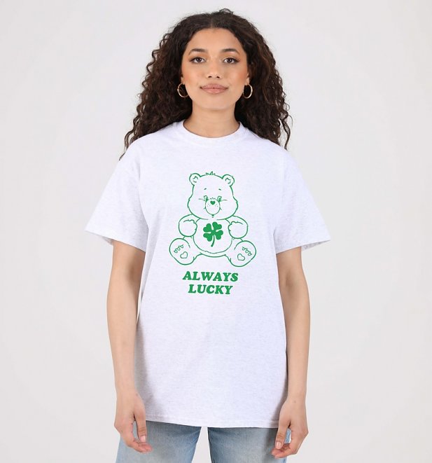 Daisy Street x Care Bears White Good Luck Bear Oversized T-Shirt and Toy Daisy Street x Care Bears White Good Luck Bear Oversized T-Shirt and Toy