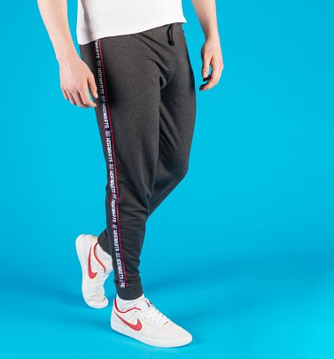 Dark Grey Marl Harry Potter Hogwarts Stripe Joggers Dark Grey Marl Harry Potter Hogwarts Stripe Joggers