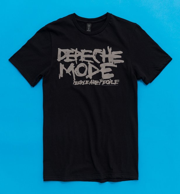 Depeche Mode People Are People Black T-Shirt