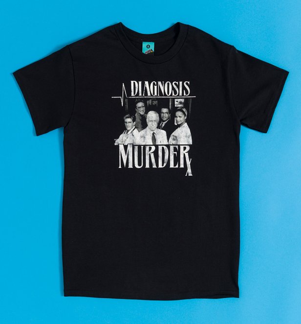 Diagnosis Murder Inspired Black T-Shirt