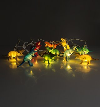 Bright Coloured Dinosaur String Lights Bright Coloured Dinosaur String Lights