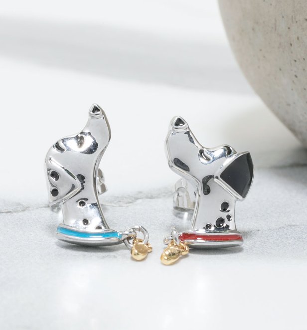 Disney 101 Dalmatians Pongo and Perdita Stud Earrings