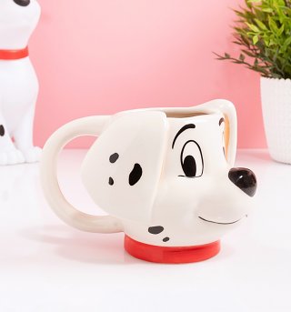 Disney 101 Dalmatians Shaped Mug Disney 101 Dalmatians Shaped Mug