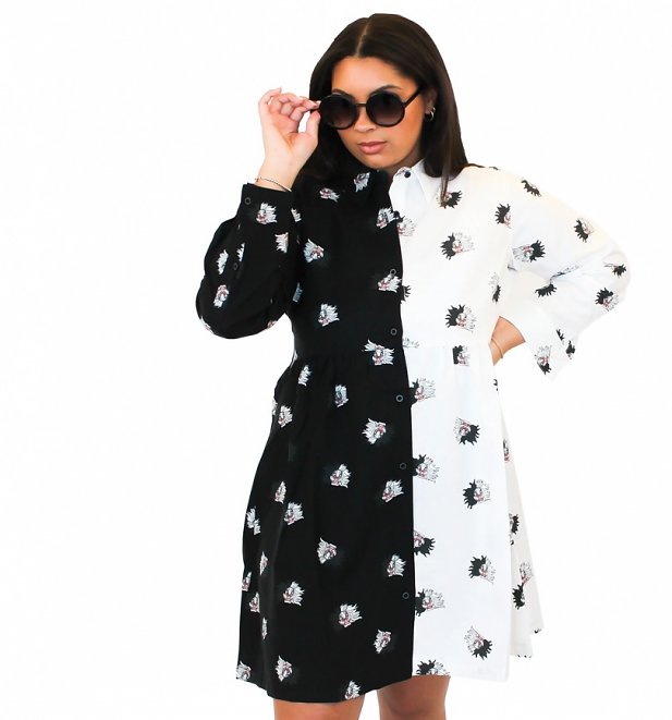 Disney 101 Dalmations Cruella Button Down Dress from Cakeworthy