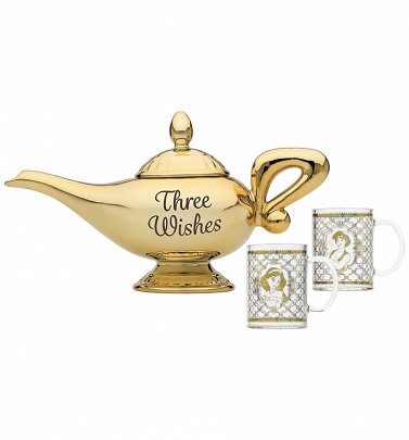 Disney Aladdin Genie Bottle Teapot And Glasses Set Disney Aladdin Genie Bottle Teapot And Glasses Set