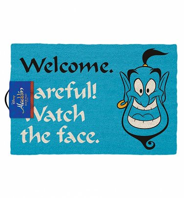 Disney Aladdin Genie Welcome Door Mat Disney Aladdin Genie Welcome Door Mat