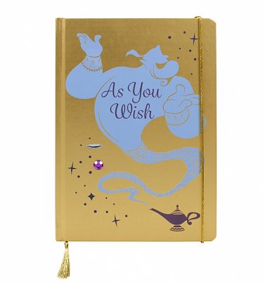 Disney Aladdin Gold A5 Notebook Disney Aladdin Gold A5 Notebook