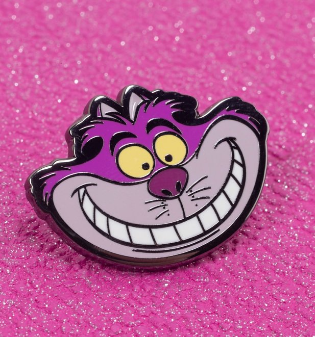 Disney Alice In Wonderland Cheshire Cat Enamel Pin Badge