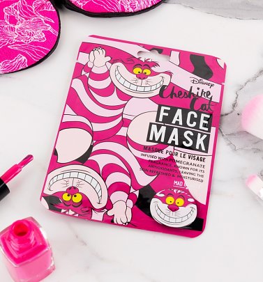Disney Alice In Wonderland Cheshire Cat Sheet Face Mask from Mad Beauty Disney Alice In Wonderland Cheshire Cat Sheet Face Mask from Mad Beauty
