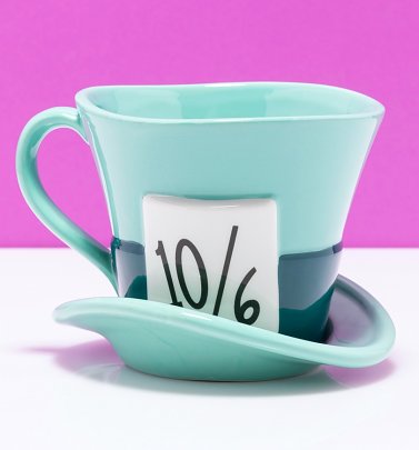 Disney Alice In Wonderland Mad Hatter 3D Mug Disney Alice In Wonderland Mad Hatter 3D Mug