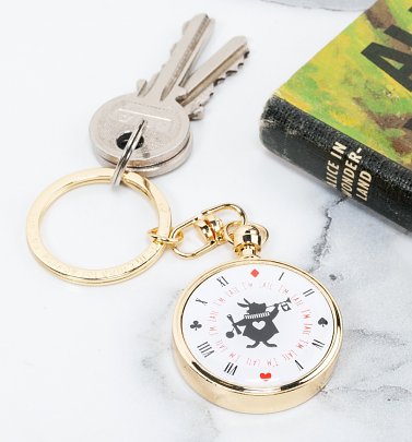 Disney Alice In Wonderland Pocket Watch Keychain Disney Alice In Wonderland Pocket Watch Keychain