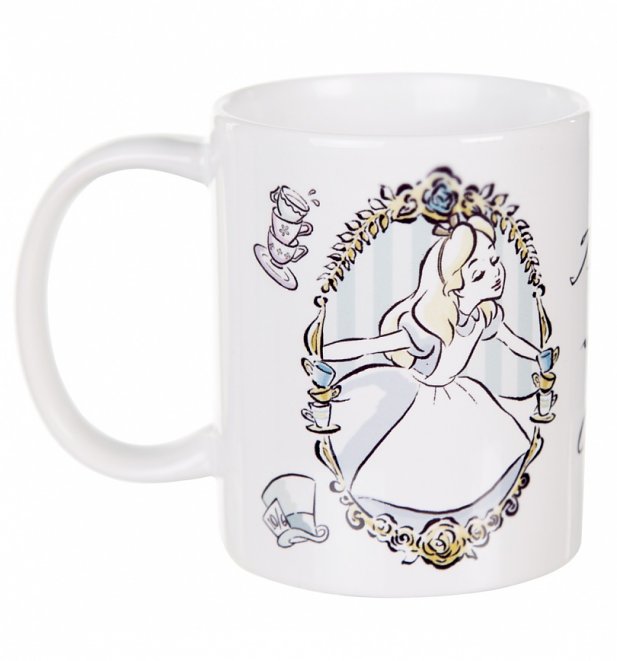 Disney Alice In Wonderland Tea Time Mug Disney Alice In Wonderland Tea Time Mug