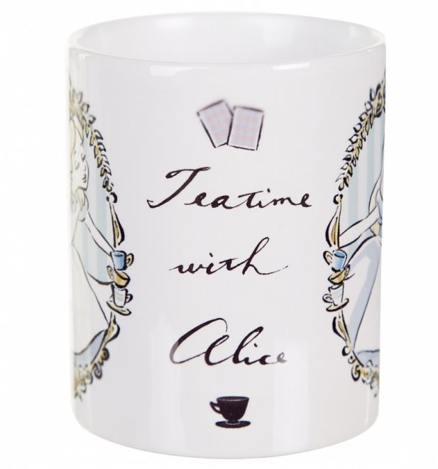 Disney Alice In Wonderland Tea Time Mug Disney Alice In Wonderland Tea Time Mug