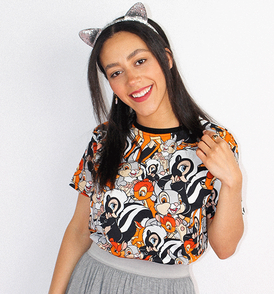 Disney Bambi All Over Print T-Shirt from Cakeworthy