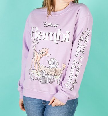 Disney Bambi Orchid Sweater Disney Bambi Orchid Sweater