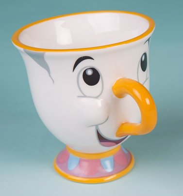 Disney Beauty And The Beast Chip Mug Disney Beauty And The Beast Chip Mug