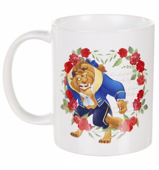 Disney Beauty And The Beast Roses Mug Disney Beauty And The Beast Roses Mug