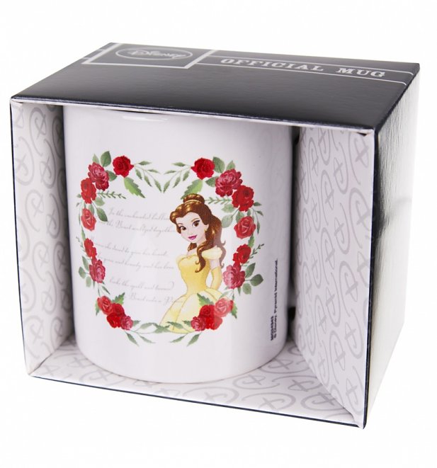 Disney Beauty And The Beast Roses Mug Disney Beauty And The Beast Roses Mug