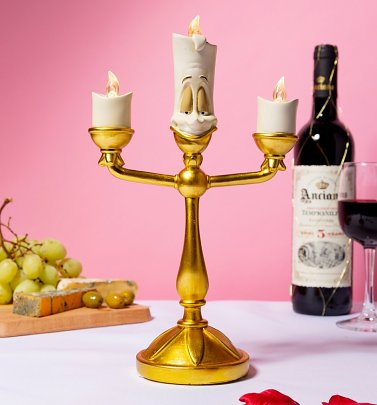 Disney Beauty And The Beast Lumiere Light up Candelabra Disney Beauty And The Beast Lumiere Light up Candelabra