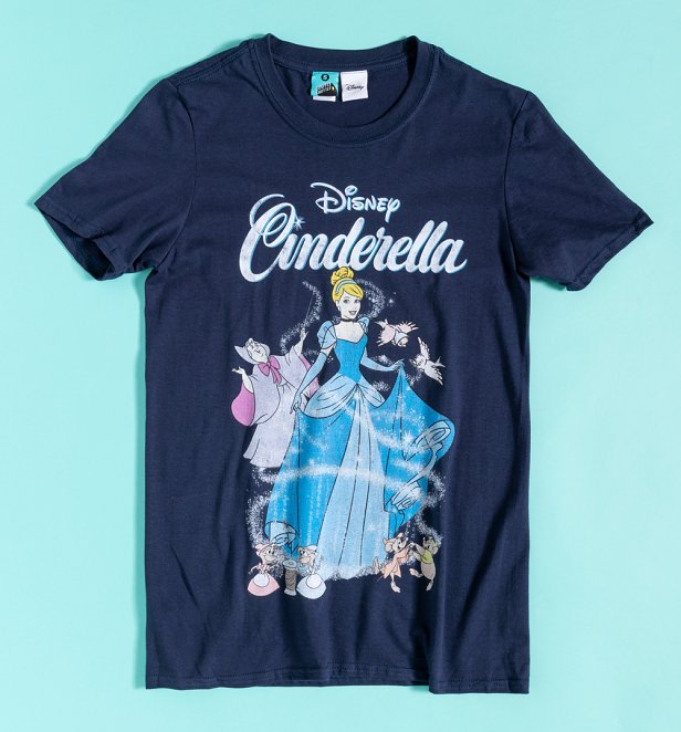 Disney Cinderella Navy T-Shirt