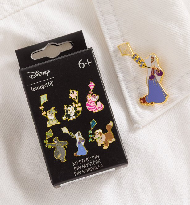 Loungefly Disney Classics Characters Flying Kites Mystery Box Pin Loungefly Disney Classics Characters Flying Kites Mystery Box Pin