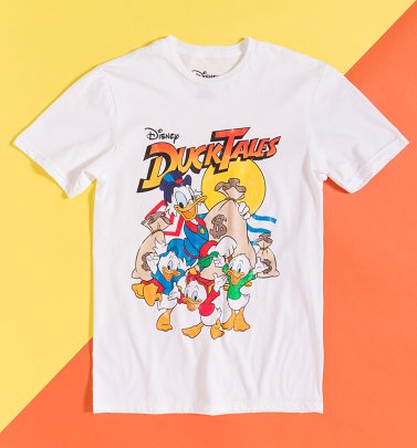 Disney DuckTales Gang White T-Shirt