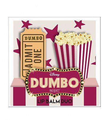 Disney Dumbo Ticket & Popcorn Lip Balm Duo from Mad Beauty Disney Dumbo Ticket & Popcorn Lip Balm Duo from Mad Beauty