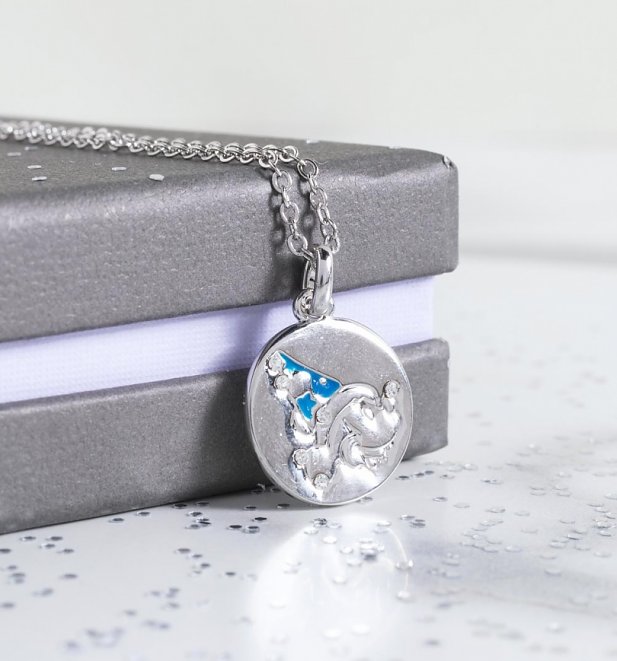 Disney Fantasia Sorcerer's Apprentice Mickey Reversible Medallion Necklace Disney Fantasia Sorcerer's Apprentice Mickey Reversible Medallion Necklace