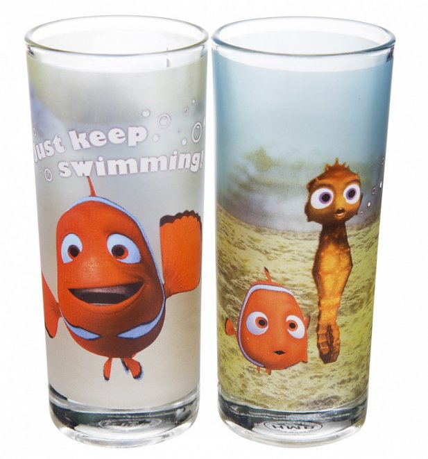 Disney Finding Nemo Set Of 2 Glasses Disney Finding Nemo Set Of 2 Glasses