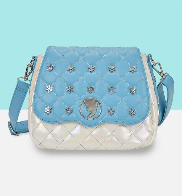 Loungefly Disney Frozen Elsa Pearlescent Crossbody Bag Loungefly Disney Frozen Elsa Pearlescent Crossbody Bag