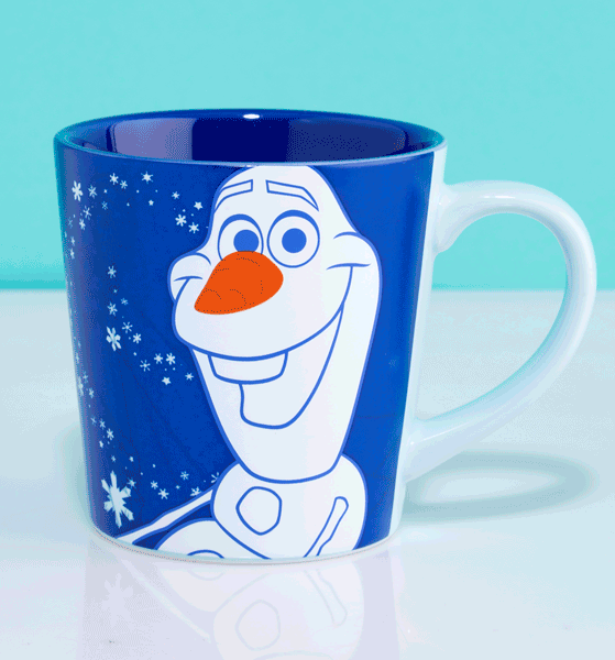 Disney Frozen Olaf Heat Changing Tapered Mug Disney Frozen Olaf Heat Changing Tapered Mug