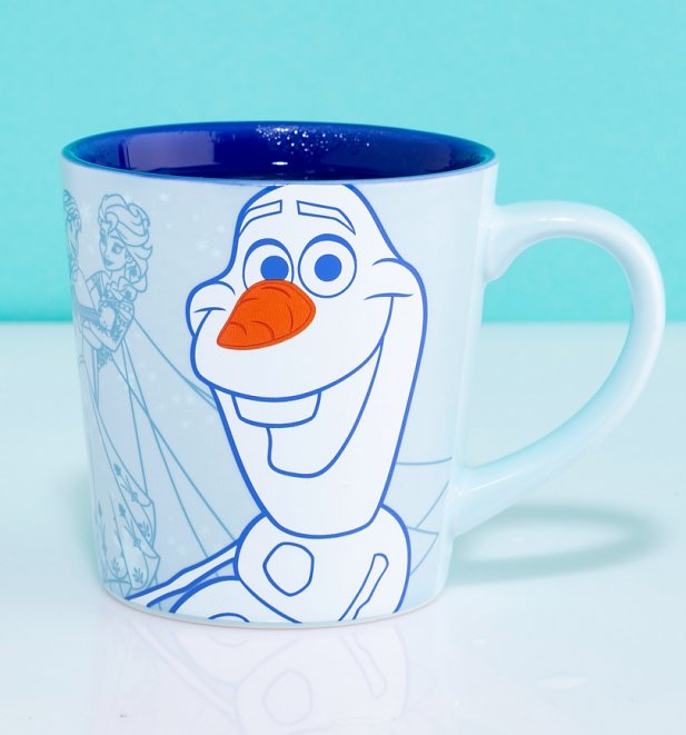 Disney Frozen Olaf Heat Changing Tapered Mug Disney Frozen Olaf Heat Changing Tapered Mug