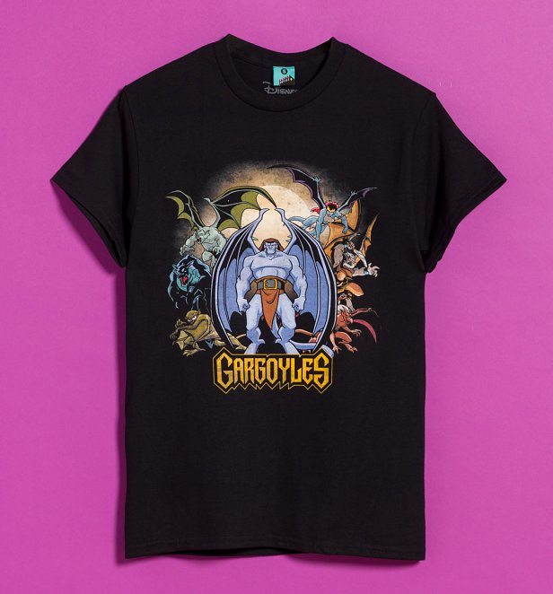 Disney Gargoyles Black T-Shirt