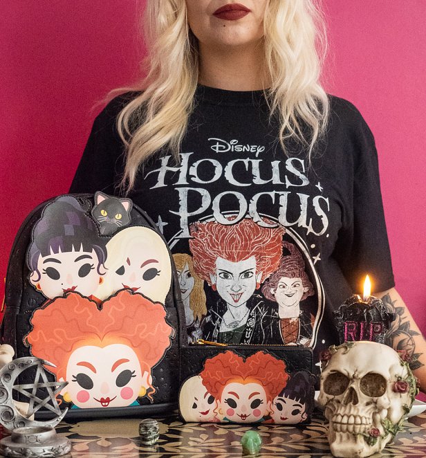 Disney Hocus Pocus Black T-Shirt