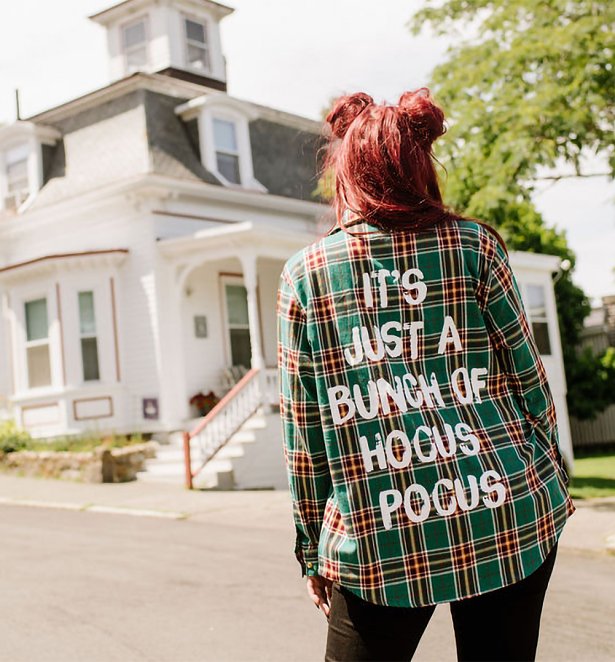 Disney Hocus Pocus Winifred Flannel Shirt from Cakeworthy