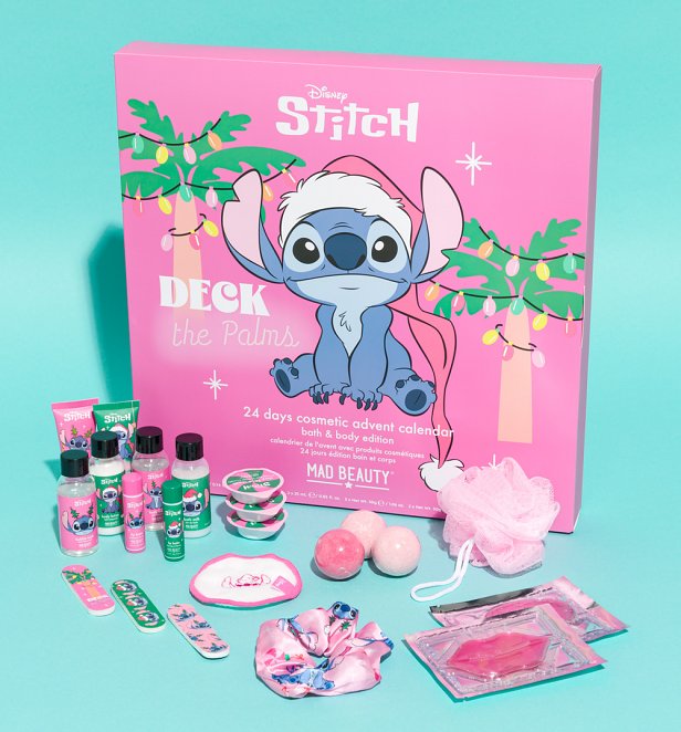 Disney Lilo And Stitch Stitchmas Bath And Body Advent Calendar from Mad Beauty